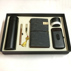 Cuaderno de diario negro personalizado ejecutivo de <span class=keywords><strong>marketing</strong></span> promocional al por mayor con juego de papelería de regalo de taza y bolígrafo - Product Image 2