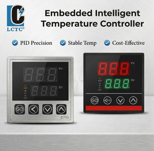 Controllore di Temperatura Intelligente LCTC PID Integrato con Ingresso K e Uscita Relè 220VAC 72*72 Digitale per Macchine da Imballaggio - Product Image 2