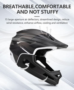 Nuevo <span class=keywords><strong>Casco</strong></span> <span class=keywords><strong>de</strong></span> Ciclismo Integral para <span class=keywords><strong>Descenso</strong></span> con Certificación CE CPSC, <span class=keywords><strong>Casco</strong></span> <span class=keywords><strong>de</strong></span> <span class=keywords><strong>Bicicleta</strong></span> <span class=keywords><strong>de</strong></span> Alta Calidad para MTB - Product Image 4