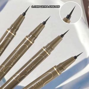 Eyeliner liquide de ver à soie de haute qualité imperméable à l'eau à séchage rapide Eyeliner coloré à base de produits chimiques pour la boîte de maquillage des yeux - Product Image 4