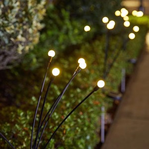 Luz solar LED decoración de jardín lámpara de fuegos artificiales 6LED/10LED luciérnaga al aire libre IP65 luces impermeables decoración de jardín de Navidad Luz - Product Image 3