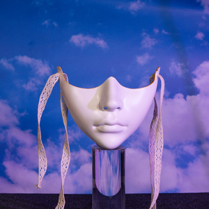 Máscara tecnológica mecánica de media cara con alas, máscara facial inferior para mujer, máscara de belleza, accesorios cyberpunk para hombre, disfraz de carnaval y Halloween - Product Image 5