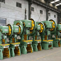 Presse à poinçonner mécanique de 125 tonnes avec roulement et moteur, machine multifonctionnelle pour le poinçonnage de tôles métalliques