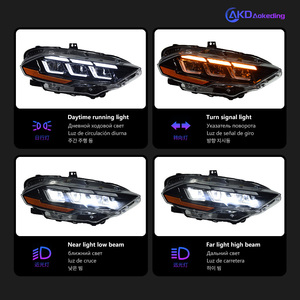ไฟรถยนต์สำหรับ <span class=keywords><strong>Ford</strong></span> <span class=keywords><strong>Mustang</strong></span> ไฟหน้ารถ LED เลนส์โปรเจคเตอร์2015-2023 DRL ไฟหน้า LED อุปกรณ์เสริมรถยนต์ DRL - Product Image 3