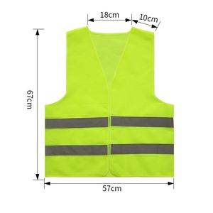 Custom High Visibility Reflective <strong>Safety</strong> Clothing Workwear Safetyconstruction Staff Work Reflective Vests Orange With Pockets - Product Image 2