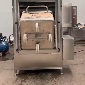 Laveuse de chariots <span class=keywords><strong>à</strong></span> viande haute performance en acier inoxydable pour le nettoyage des <span class=keywords><strong>bacs</strong></span> de transformation alimentaire - Product Image 5