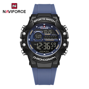 NAVIFORCE 6102 <span class=keywords><strong>Montre</strong></span> numérique pour <span class=keywords><strong>homme</strong></span> Calendrier Étanche Silicone Mode Sports Montres électroniques pour <span class=keywords><strong>homme</strong></span> Relojes Hombres - Product Image 2