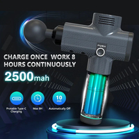 Promotion : Pistolet de massage rechargeable puissant et performant pour massage musculaire profond par vibration – Appareil de massage sportif professionnel