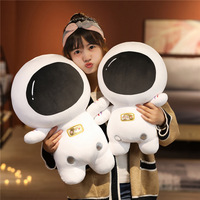 Cartoon-Alien-Astronaut Plüschtier Raumfahrer-Roboter Stoffpuppe Weiches Schlafkissen Kuscheltier Geschenk für Jungen