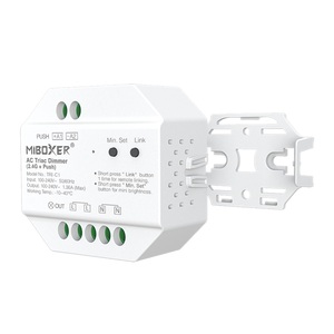 <span class=keywords><strong>Variateur</strong></span> de lumière RF AC Trica TRI-C1 110V 220V Triac pour lampes <span class=keywords><strong>LED</strong></span> dimmables et ampoules halogènes, interrupteur AC 2.4G - Product Image 2