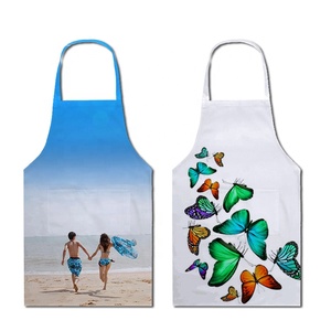 For Kitchen Printable Personalized Design Bib <strong>Apron</strong> Sublimation Blank <strong>Apron</strong> With Pocket - Product Image 5