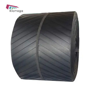 15mm Chevron profil hilal 6mm-20mm Cleat <span class=keywords><strong>Y</strong></span> şekli özel Antiskid balıksırtı desen konveyör bant sıçradı - Product Image 1