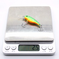 Leurre de pêche flottant AOCLU Wobblers Jerkbait Hard Bait Small Minnow Crank 40mm 2.5g Mini Shad Plongeant 0.8m