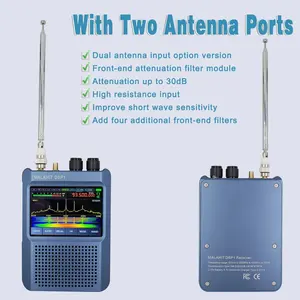 Nuevo 50KHz-2GHz Malaquita <span class=keywords><strong>DSP</strong></span> V9 <span class=keywords><strong>SDR</strong></span> Receptor <span class=keywords><strong>Radio</strong></span> Malahit-DSP1 1.10d Firmware AM CW SSB NFM WFM - Product Image 4
