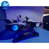 Simulateur de conduite VR pour enfants, machine de jeu de course d'intérieur en aluminium, acier et bois, équipement d'arcade pour centre commercial et parc d'aventure