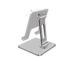 Support de tablette réglable en hauteur en alliage d'aluminium, support de téléphone
