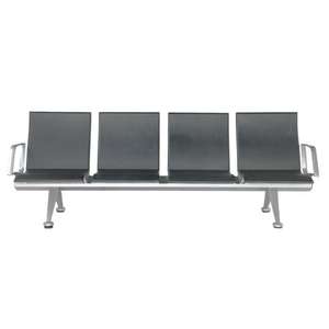 Banco de Espera Moderno de Alta Calidad Mingle de 3 Plazas para Aeropuerto, Hospital, Exteriores y Áreas Públicas, con Reposabrazos de Cuero PU para Uso en Centros Comerciales y Parques - Product Image 1