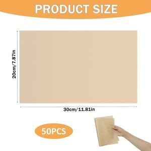 Papel de Hornear de Silicona Antiadherente y Resistente al Agua al por Mayor, Rollos de Papel para Hornear, Papel de Pergamino para Hornear - Product Image 2