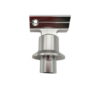 Accessoires de main courante en aluminium anodisé résistant à l'eau au design moderne pour balcons et rampes d'escalier