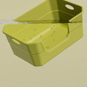 Extra-Large Splash-Proof Cat Litter <b>Box</b> - Jumbo Semi-Enclosed Cat Toilet <b>Drop</b>-Shipping - Product Image 2
