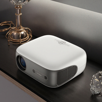 1080P Smart Mini portátil HY800 proyector portátil Android Real obturador 3D 4K Android 11,0 WiFi Home Theater Video LCD proyector