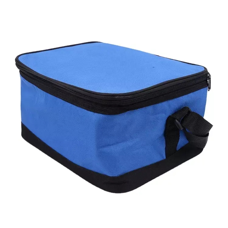 Waterproof Insulated Polyester Lunch Cooler Bags For Food Lunch Box