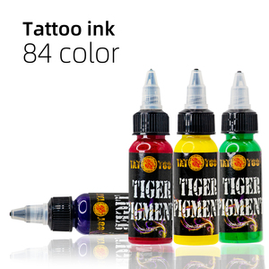 Ensemble de <span class=keywords><strong>pigments</strong></span> d'encre de tatouage corporel semi-permanent organique professionnel, longue durée, non toxique, 30 ml, couleurs faciles à colorer - Product Image 3