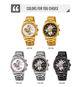 Montres à quartz pour hommes SKMEI avec logo personnalisé 9376, étanches 3ATM, disponibles en gros avec des réductions pour les cadeaux - Product Image 5