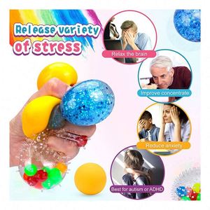 Jouet anti-stress en forme de cube souple haute performance, durable, personnalisé, en matériau TPR écologique, Taba Ball, jouets anti-stress pour adultes - Product Image 3