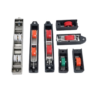 Trên Giảm Giá Hot Bán nhựa trượt con lăn cho Nam Mỹ Châu Phi cửa sổ trượt cửa con lăn bánh xe - Product Image 1