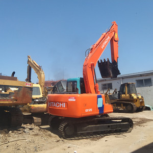 Pelle sur pneus Hitachi EX120 de 12 tonnes de haute qualité nouveauté machines de construction d'occasion et fiable - Product Image 5