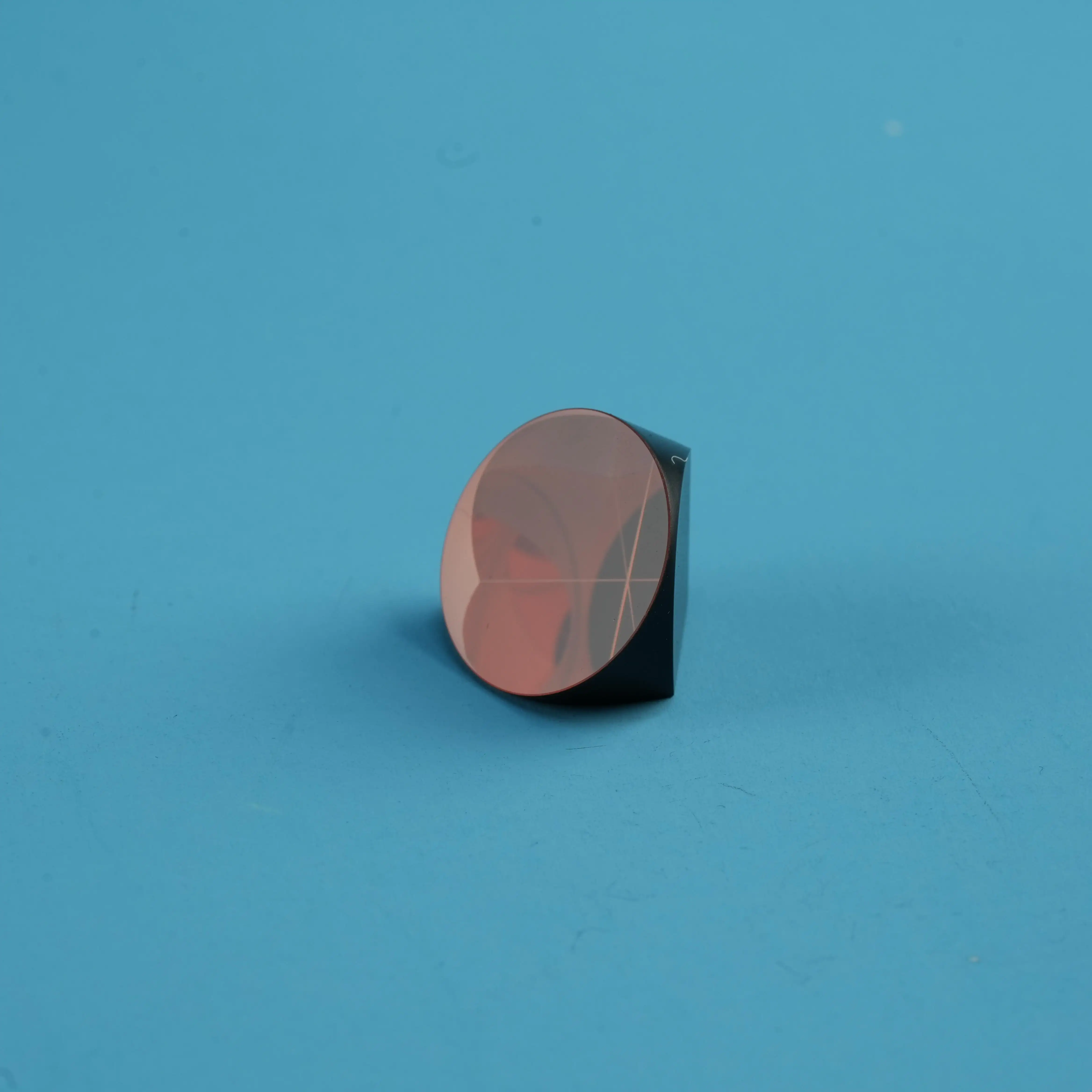 Prisma de cristal personalizado de fábrica K9 Quartzo Sapphire cunha prisma rômbico guia de luz equilateral prisma de vidro cubo de canto