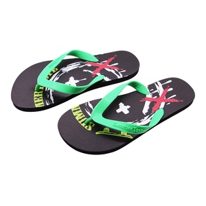 Sandalias de Playa Nicecin para Hombre con Estampado de Grafiti, Logotipo Personalizado, Chanclas de Verano, Pantuflas de Goma EVA Suave, Regalos Promocionales Económicos al por Mayor - Product Image 3