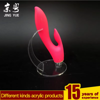 Support de Présentation Léger en Acrylique Transparent pour Vibrateur, Personnalisé en Usine, Moderne, Luxueux, Écologique et Recyclable