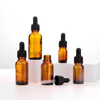 Flacon compte-gouttes en verre bleu pour huiles essentielles 5ml 10ml 20ml 30ml 50ml 100ml Réutilisable Écologique pour l'aromathérapie