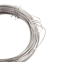 Fil à sertir souple en acier inoxydable - Fil de câble à ressort pour la fabrication de bijoux et la sculpture DIY