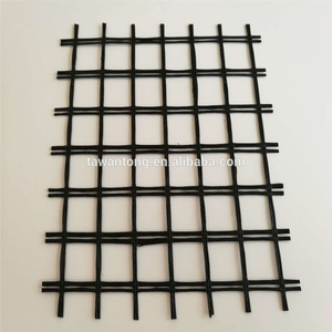 Cường độ cao Bazan/<span class=keywords><strong>Polyester</strong></span> sợi thủy tinh geogrids với 50kn/M độ bền kéo Bảo hành 2 năm cho các dự án vỉa hè - Product Image 2