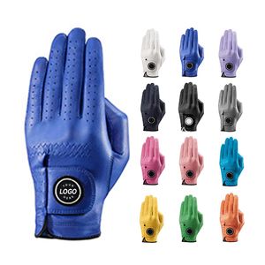 Guantes de Golf con Logotipo Personalizado, Guantes de Cuero Cabretta con Logotipo Personalizado, Guantes de Golf Cabretta en Varios Colores - Product Image 1