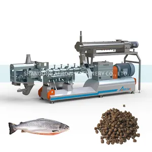Equipment For The Fish Food Market Fish Feed Plant Pellet Extrusion Making Machine Line