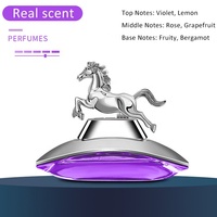 Huile de parfum de cheval pour parfum siège voiture parfum tableau de bord bouteille pendentif huile essentielle ornements