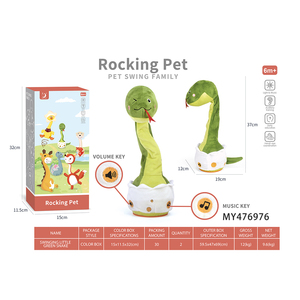 Juguete de Pato Bailarín y Parlanchín para Niños Pequeños, Juguete Musical Eléctrico Multifuncional de Animales, Pato Bailarín para Niños y Niñas, Regalo - Product Image 6