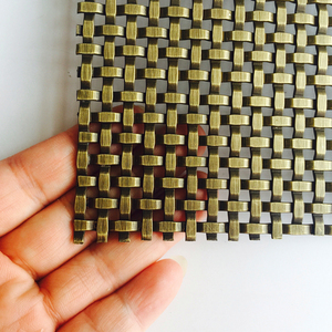 Caffe &amp; Bar 304 Stainless Steel Metal Mesh Cabinets Door Decorative Antique Brass Wire Mesh <strong>Kitchen</strong> - Product Image 1