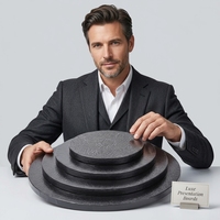 Plateau à gâteau personnalisé SunShine, mini, 6, 7, 8, 10, 12 pouces, base pour gâteau, plateau en papier rigide, argent, or, noir, blanc