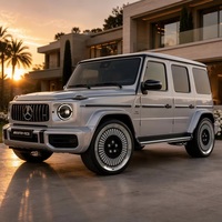 Lüks Dövme Arazi Jantları 6061-T6 Monoblok 22 İnç 6x139.7 Jantlar Retro Tam Yüzeyli Mercedes G-Serisi Ram 1500 Ford F150 için