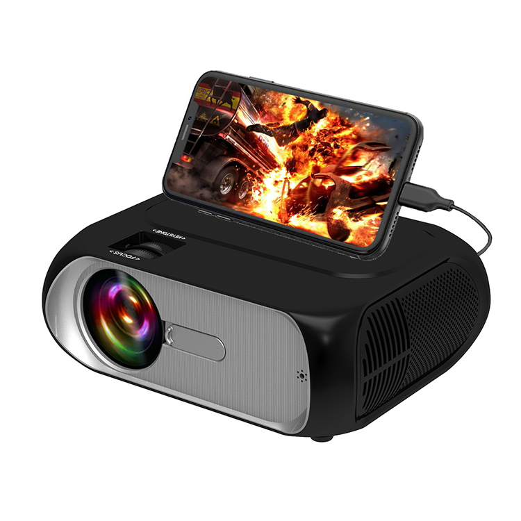 Лучший беспроводной Wi-Fi Full Hd 1080p Поддержка 2K Портативный светодиодный проектор для умного дома для просмотра фильмов и видео