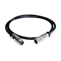 Cable de Control Coaxial CenRF RCU-AISG-8M-8F-LM |   Conectores Macho/Hembra de 8 Pines para Estación Base RCU |   IP67 Impermeable 5A Alta Resistencia