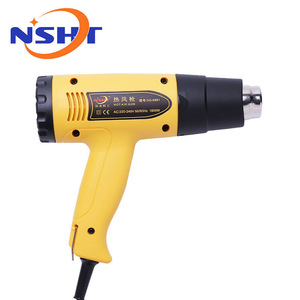 Pistolet à air chaud Nsht 1800W avec affichage numérique de la température, torche de soudage plastique réglable, alimentation 220V AC - Product Image 3