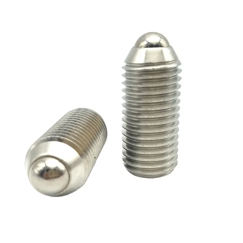 retractable pull pin spring plunger with SS304 ball