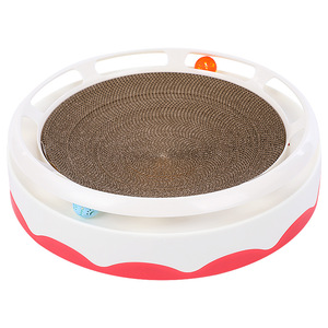 Produttore del commercio all'ingrosso impermeabile pp gatto carta ondulata <span class=keywords><strong>scratcher</strong></span> giradischi giocattolo - Product Image 6