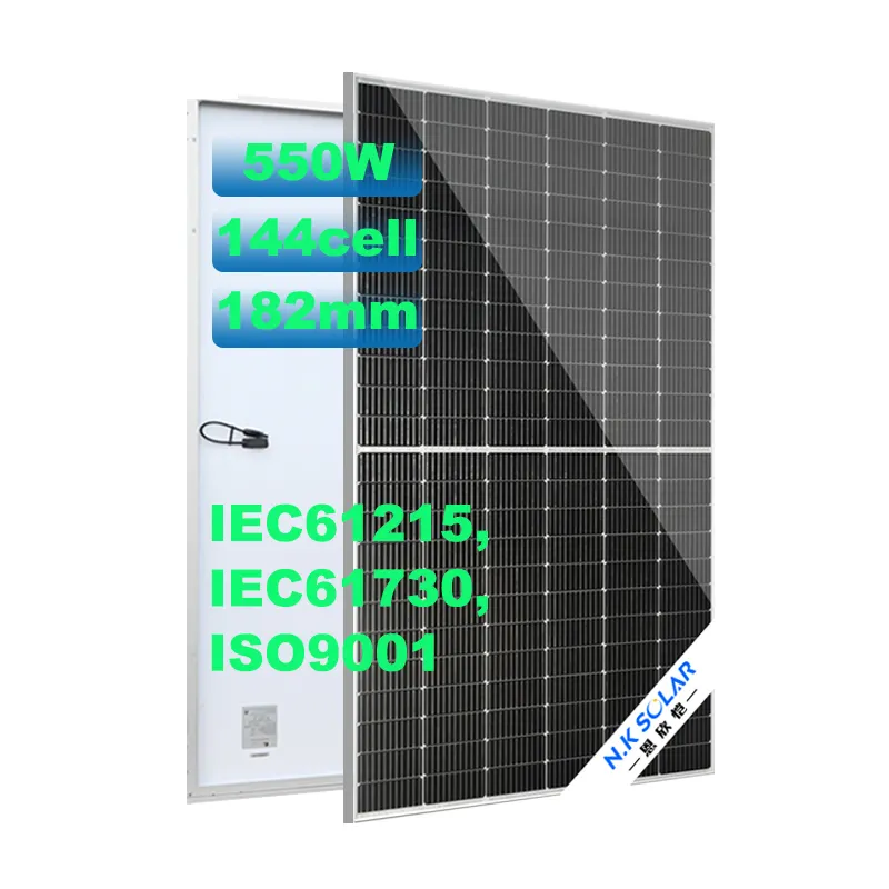 540 W 550 W 560 W P-Typ Solarmodul mit hoher Effizienz und hoher Qualität zu einem wettbewerbsfähigen Preis für heimgebrauch und kommerziellen Gebrauch